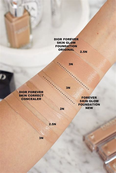 Dior 2N Neutral Dior Forever Skin Glow Foundation SPF 15.